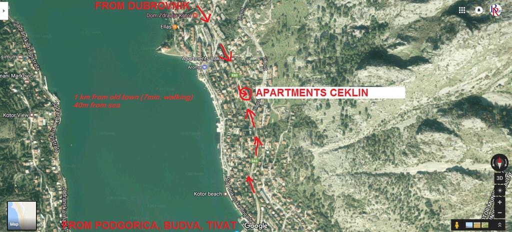 Apartments Ceklin Kotor Exterior photo